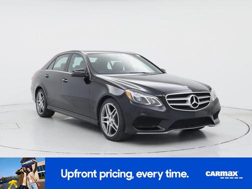 Black 2015 Mercedes-Benz E-Class