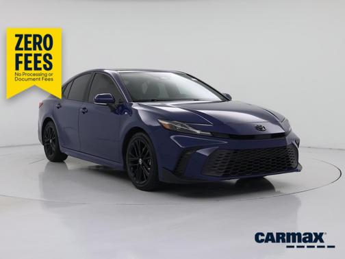 Blue 2025 Toyota Camry SE