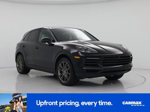 Black 2022 Porsche Cayenne Platinum