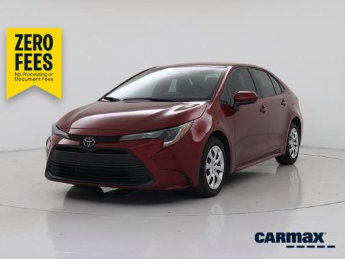 Burgundy 2024 Toyota Corolla LE