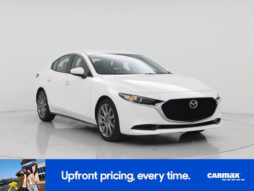 White 2020 Mazda Mazda3 Preferred