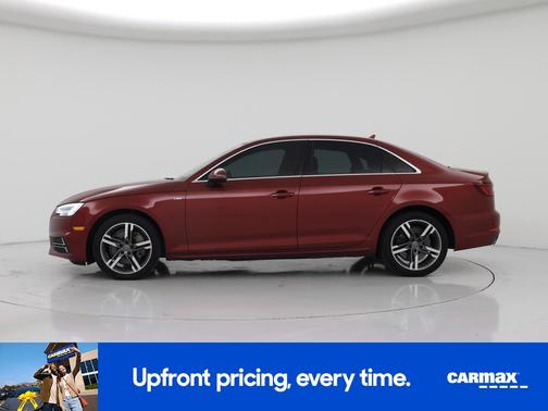 Red 2018 Audi A4 Premium Plus
