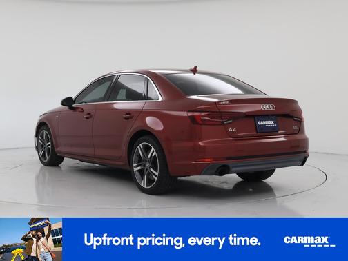 Red 2018 Audi A4 Premium Plus