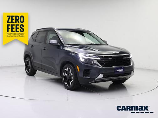 Gray 2025 Kia Seltos S