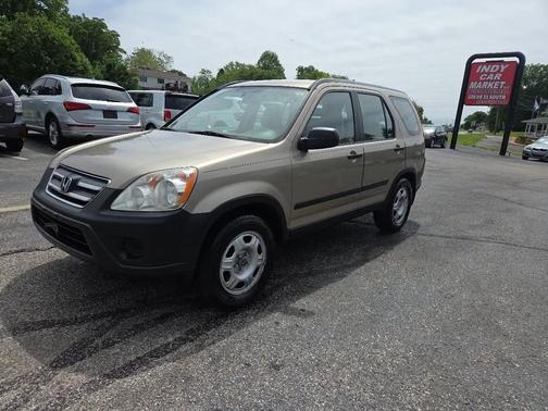 Tan 2005 Honda CR-V LX