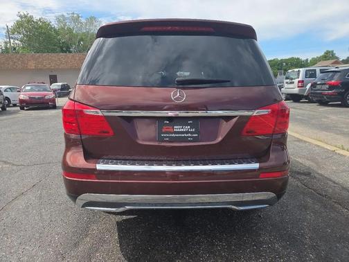 Maroon 2015 Mercedes-Benz GL-Class GL350 BlueTEC