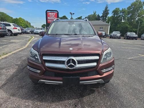 Maroon 2015 Mercedes-Benz GL-Class GL350 BlueTEC