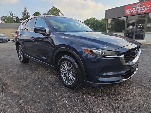Dark Blue 2017 Mazda CX-5 Touring