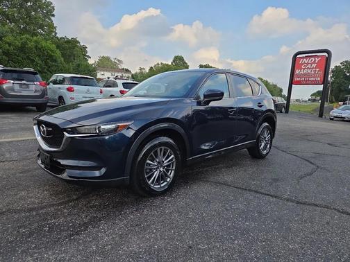Dark Blue 2017 Mazda CX-5 Touring