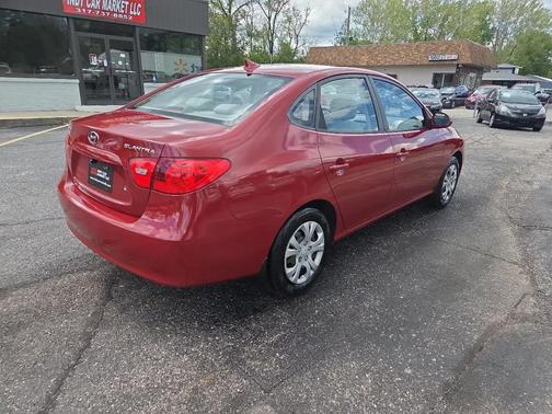 Apple Red Pearl 2009 Hyundai ELANTRA GLS