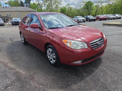 Apple Red Pearl 2009 Hyundai ELANTRA GLS
