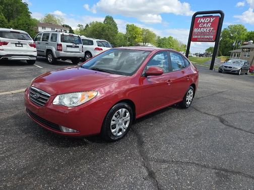 Apple Red Pearl 2009 Hyundai ELANTRA GLS