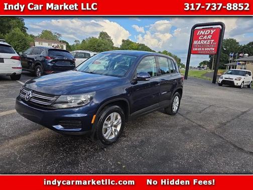 Dark Blue 2014 Volkswagen Tiguan Auto S