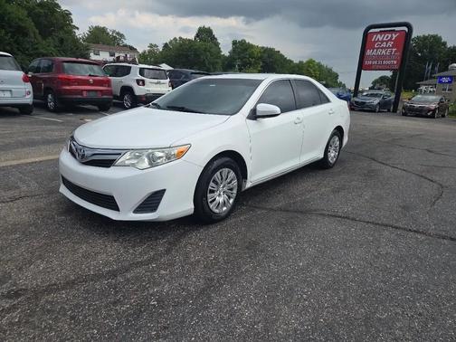 White 2012 Toyota Camry LE