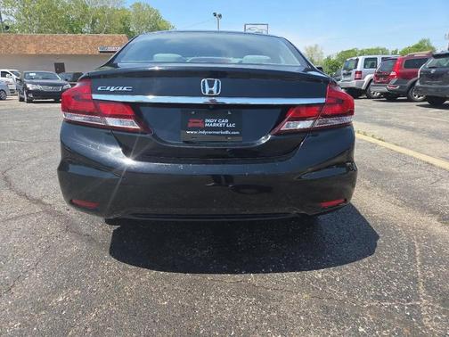 Crystal Black Pearl 2014 Honda Civic LX
