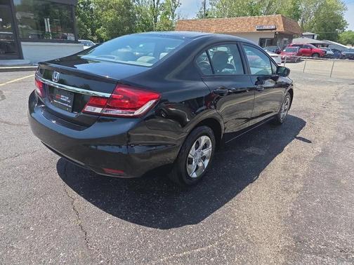 Crystal Black Pearl 2014 Honda Civic LX