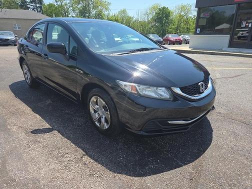 Crystal Black Pearl 2014 Honda Civic LX