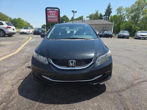 Crystal Black Pearl 2014 Honda Civic LX