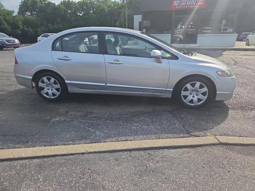 Silver 2011 Honda Civic LX
