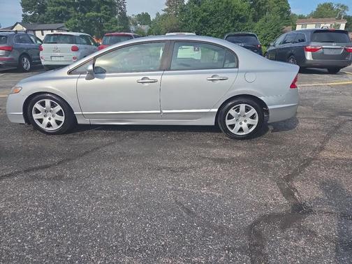 Silver 2011 Honda Civic LX