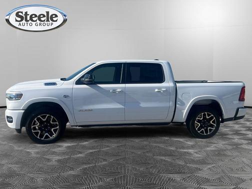Bright White Clearcoat 2026 RAM 1500 Laramie