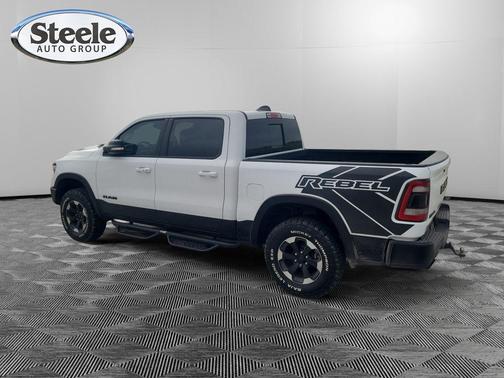 Bright White Clearcoat 2021 RAM 1500 Rebel