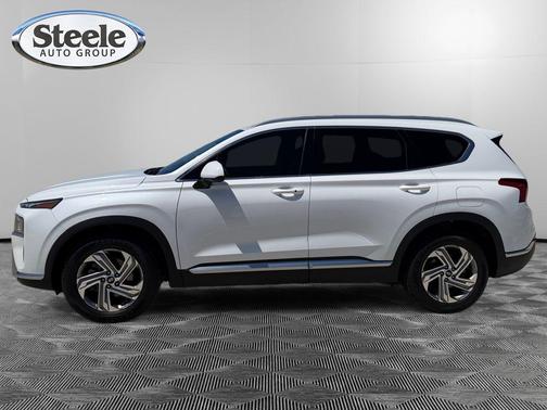 Quartz White 2022 Hyundai SANTA FE SEL 2.4