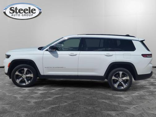 Bright White Clearcoat 2024 Jeep Grand Cherokee L Limited