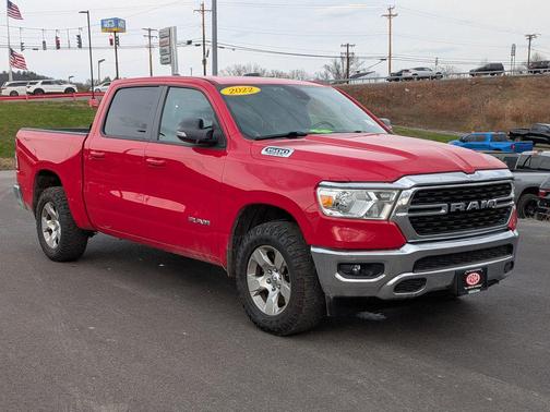 Flame Red Clearcoat 2022 RAM 1500 Big Horn/Lone Star