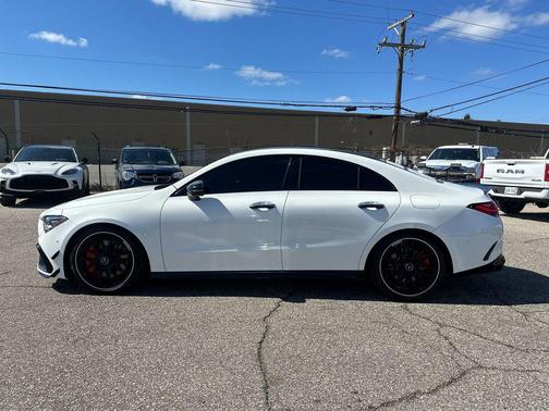 Polar White 2024 Mercedes-Benz AMG CLA 45 AMG CLA 45 4MATIC