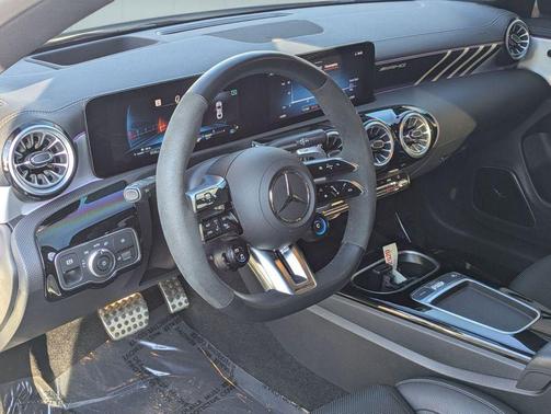 Polar White 2024 Mercedes-Benz AMG CLA 45 AMG CLA 45 4MATIC