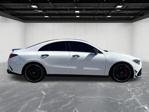 Polar White 2024 Mercedes-Benz AMG CLA 45 AMG CLA 45 4MATIC
