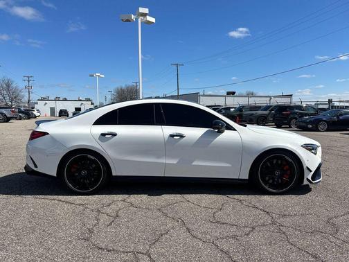 Polar White 2024 Mercedes-Benz AMG CLA 45 AMG CLA 45 4MATIC