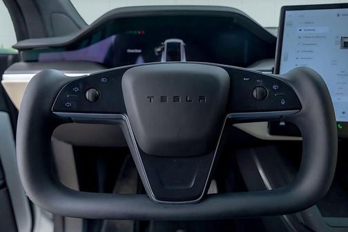 White 2023 Tesla Model X Plaid Tri Motor All-Wheel Drive