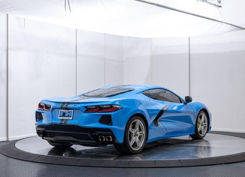Blue 2021 Chevrolet Corvette Stingray w/1LT