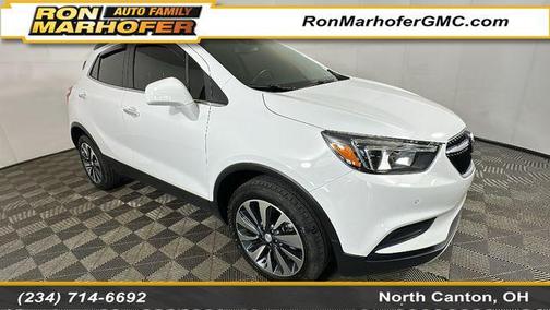 Summit White 2022 Buick Encore Preferred