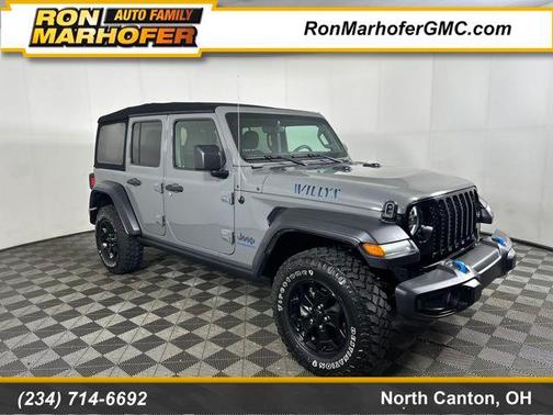 Sting-Gray Clearcoat 2023 Jeep Wrangler 4xe Base