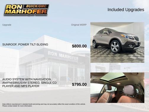 Cocoa Silver Metallic 2014 Buick Encore Premium