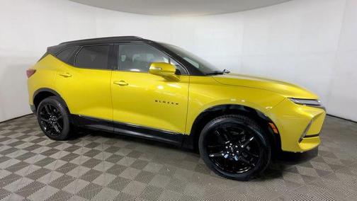 Nitro Yellow Metallic 2024 Chevrolet Blazer RS