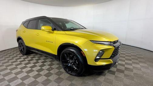 Nitro Yellow Metallic 2024 Chevrolet Blazer RS