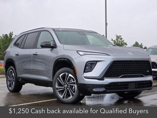 moonstone gray metallic 2026 Buick Enclave Sport Touring