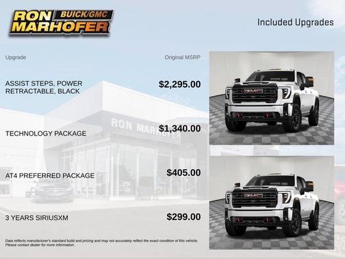Summit White 2026 GMC Sierra 2500 AT4