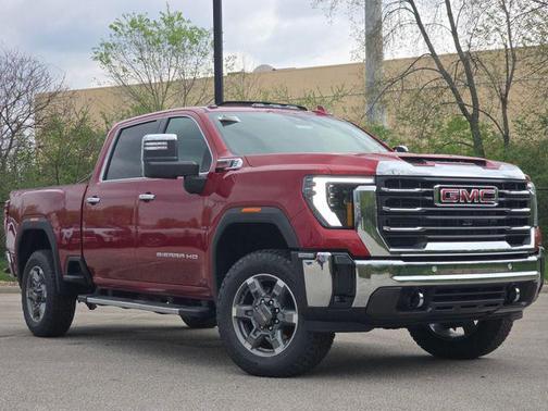 Volcanic Red Tintcoat 2026 GMC Sierra 2500 SLT