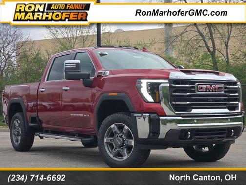 Volcanic Red Tintcoat 2026 GMC Sierra 2500 SLT