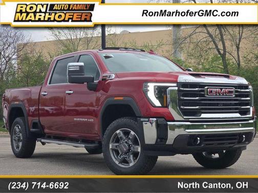 Volcanic Red Tintcoat 2026 GMC Sierra 2500 SLT