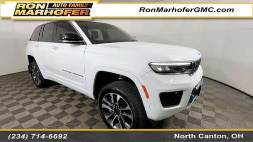 Bright White Clearcoat 2023 Jeep Grand Cherokee 4xe Overland