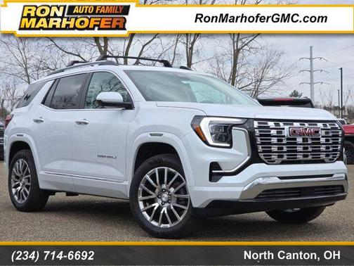 Glacier White Tricoat 2026 GMC Terrain Denali