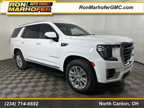 Summit White 2023 GMC Yukon SLT