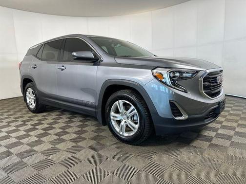 Satin Steel Metallic 2019 GMC Terrain SLE