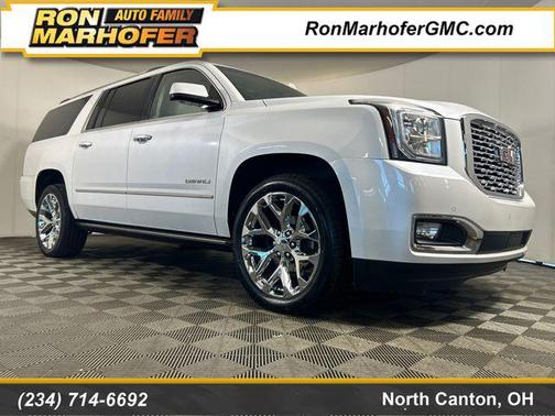 White Frost Tricoat 2018 GMC Yukon XL Denali